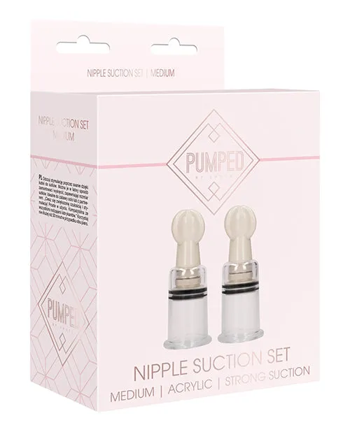 Pumped Female Sex Toys Pumped Nipple Suction Set