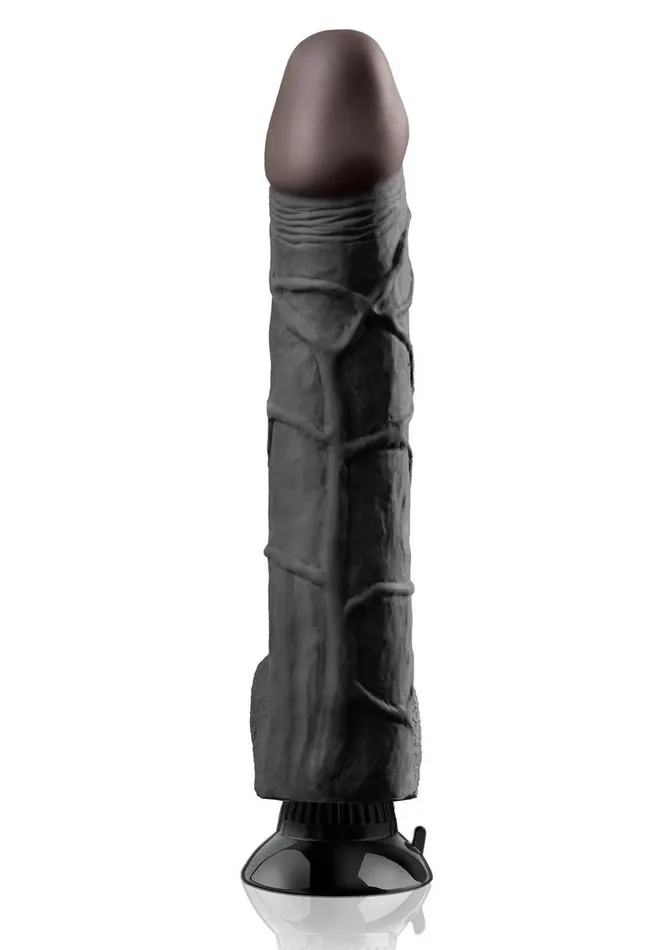 Real Feel Deluxe No 12 Wallbanger Vibrating Dildo with Balls Waterproof Real Feel Deluxe Female Sex Toys