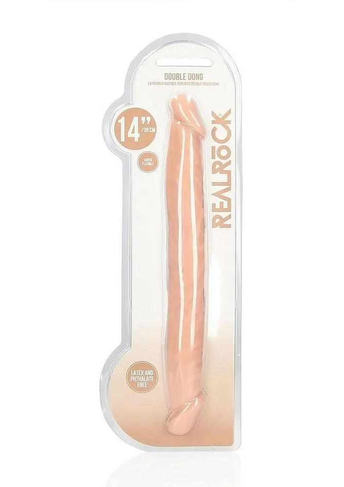 Realrock Skin Realistic Double Dildo Real Rock Dildos