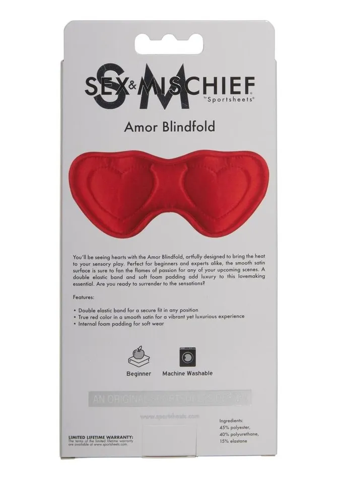 Sex and Mischief Amor Blindfold Sex and Mischief Couples