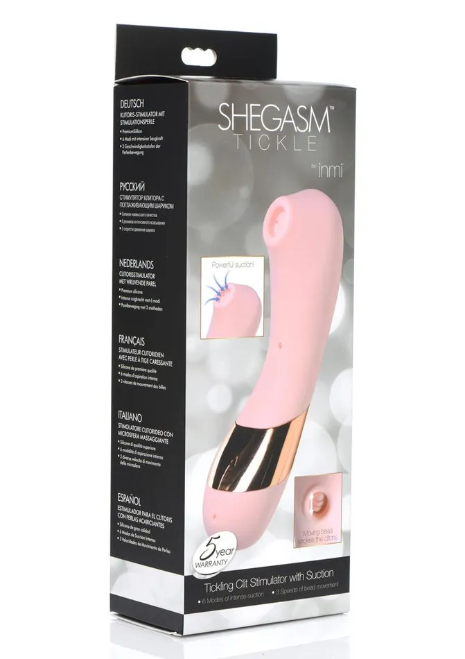 SHEGASM Female Sex Toys Inmi Shegasm Tickle Tickling Stimulator with Suction