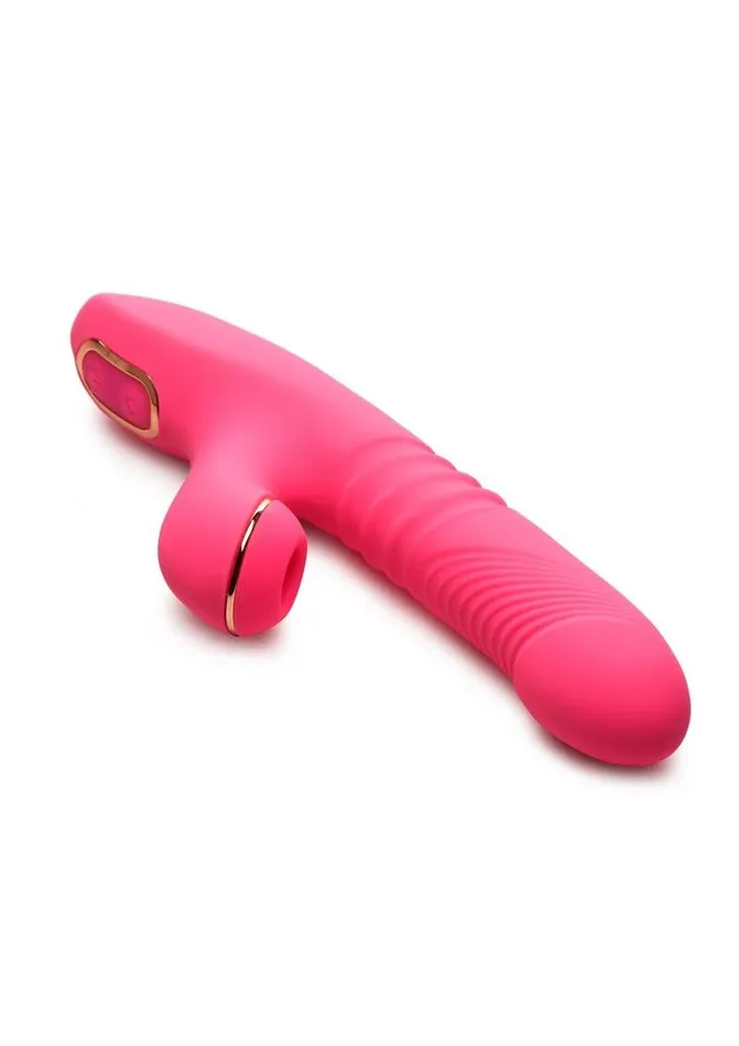 Shegasm ProThrust Thrusting Suction Rechargeable Silicone Rabbit Vibrator SHEGASM Female Sex Toys