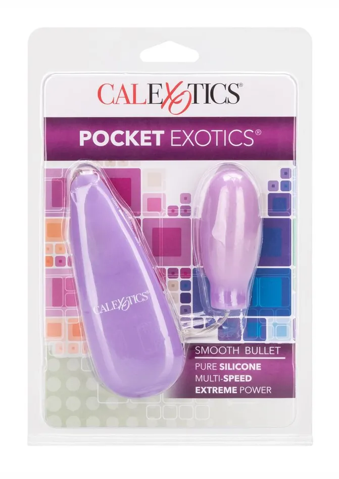 Silicones Slims Smooth Bullet Pocket Exotics Female Sex Toys