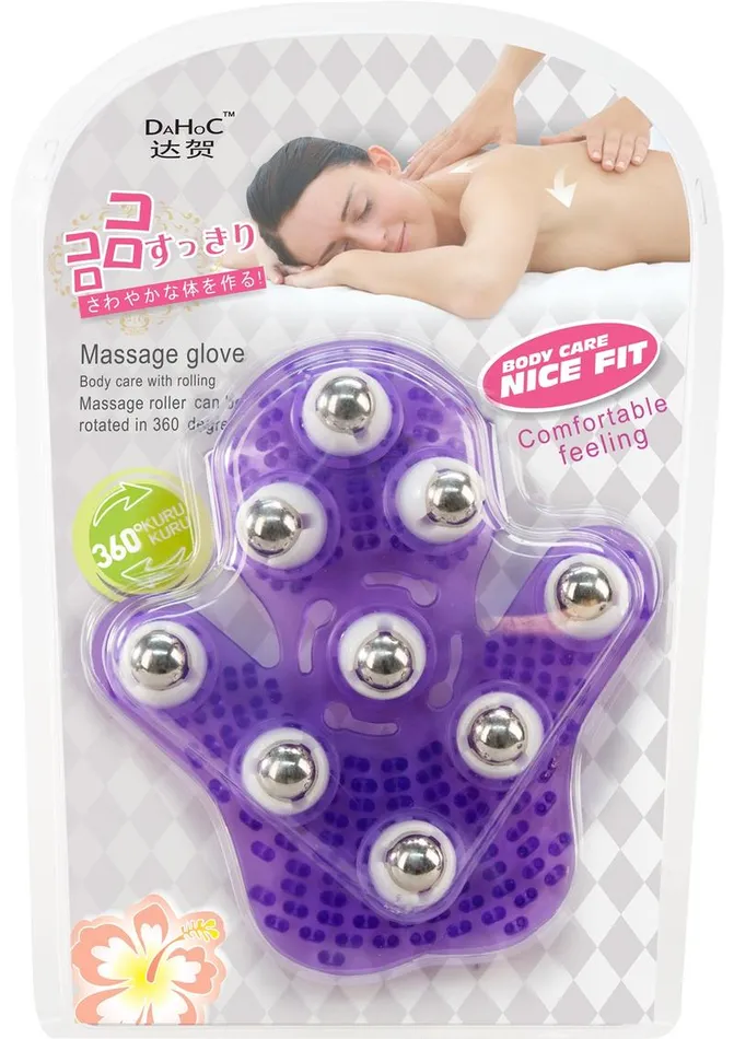 Simple and True Roller Balls Massager Glove Powerbullet Dildos