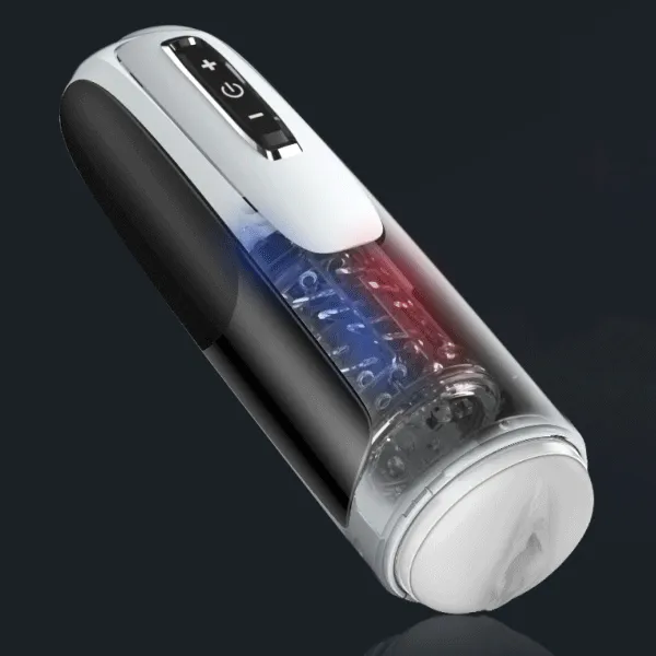 SIMU HAPPPY 10 Powerful TelescopingRotating Automatic Masturbation Cup Female Sex Toys