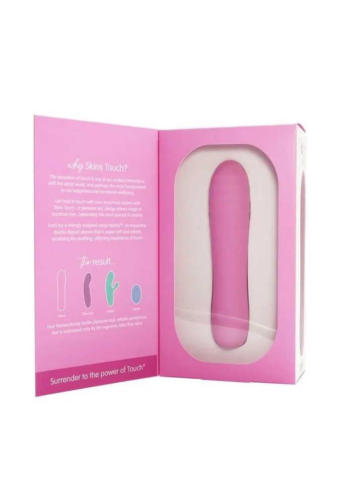 Skins Female Sex Toys Skins Touch The Wand Rechargeable Silicone Vibrator