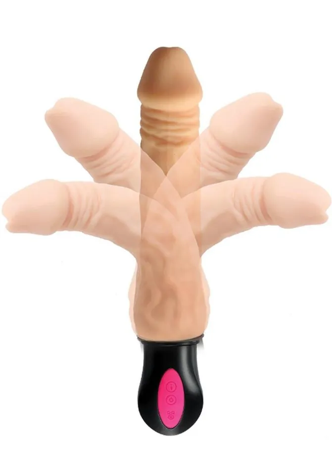 Skinsations Female Sex Toys Skinsations Vibra Flex Heat Seeker Warming Dildo