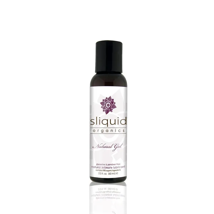 Sliquid Organics Natural WaterBased Lubricant Gel 2oz Sliquid Sexual Health Wellbeing