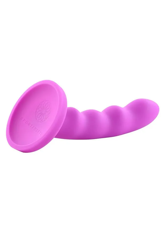 Sportsheets Female Sex Toys Nautia Silicone Curved Dildo with Suction Cup