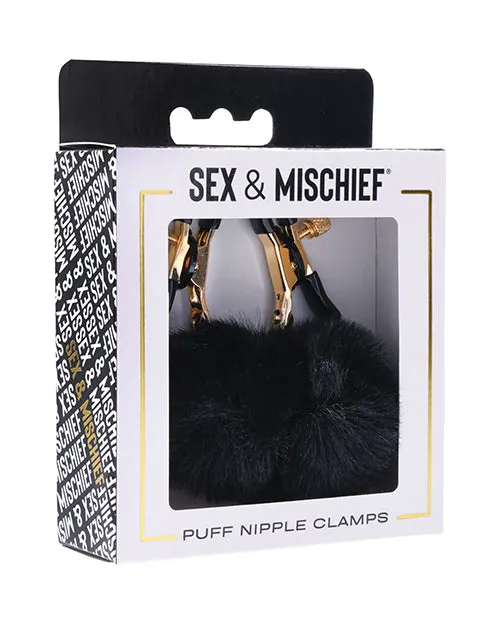 Sportsheets International Couples Sex Mischief Puff Nipple Clamps