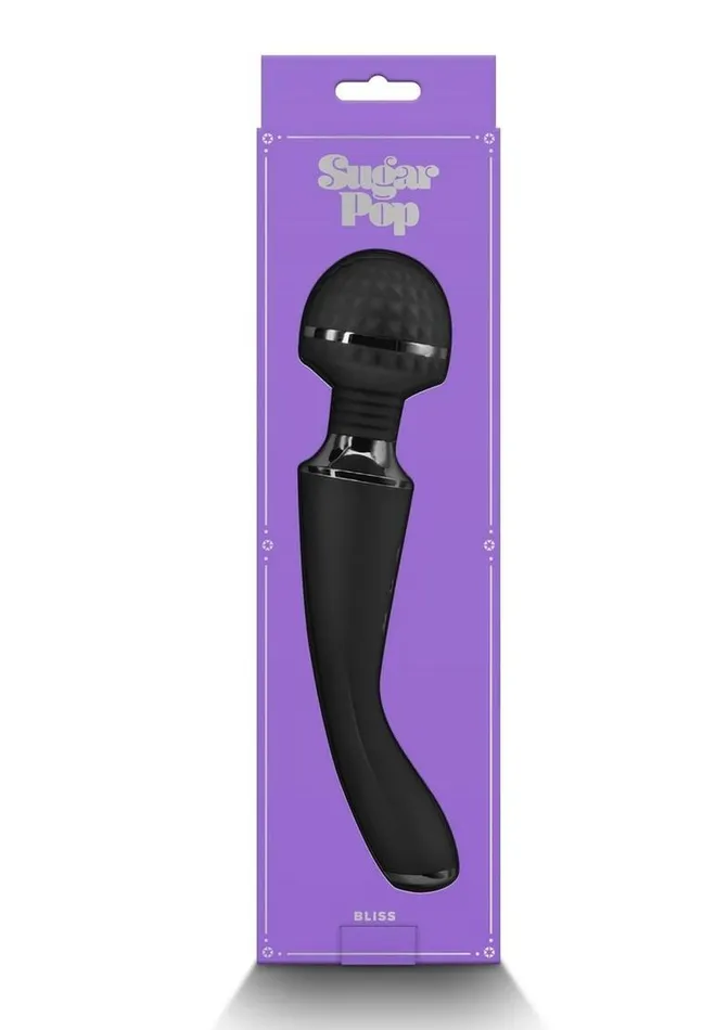 Sugar Pop Bliss Rechargeable Silicone Wand Massager Sugar Pop Female Sex Toys