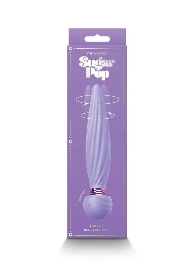 Sugar Pop Sugar Pop Twist Rechargeable Silicone Vibrator Female Sex Toys