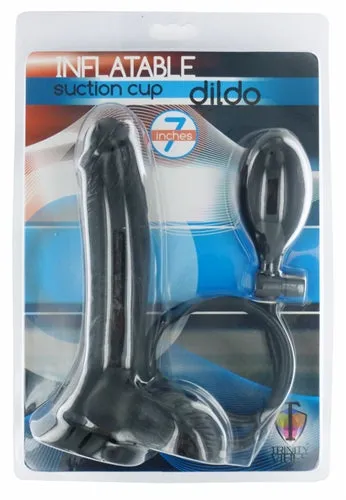 Trinity Vibes Female Sex Toys Trinity Vibes 4 Men Inflatable Suction Cup Dildo