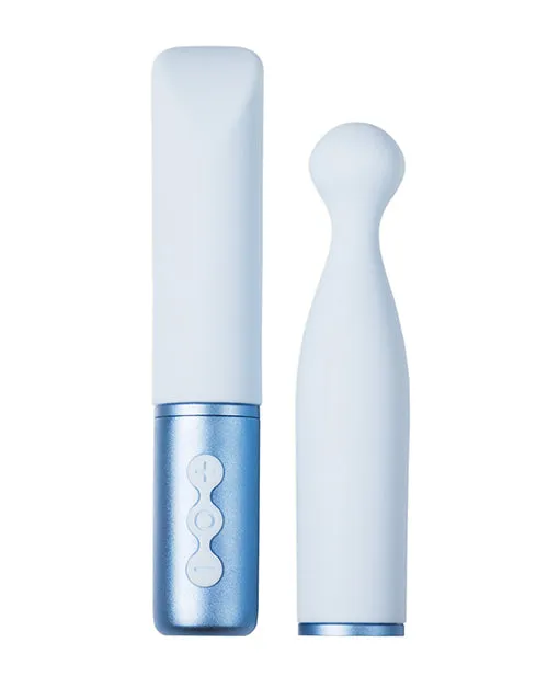 Uc Global Trade INChoney Play B Female Sex Toys The Naughty Collection Interchangeable Heads Vibrator Blu