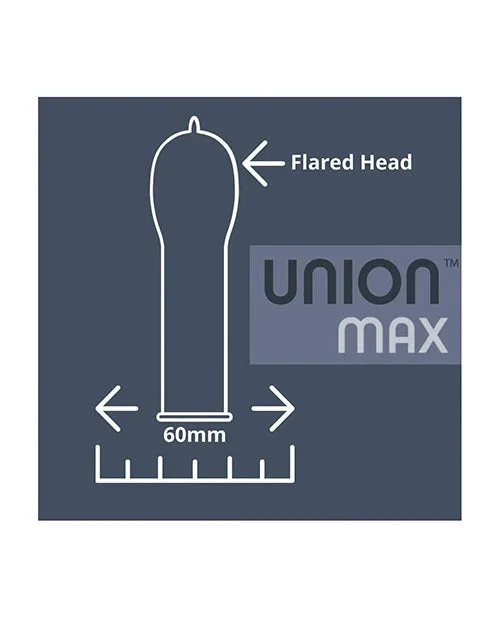 Union Max Condom Pack Of 12 Sooka INCunion Condoms Female Sex Toys