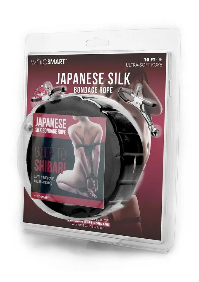 Whipsmart Couples WhipSmart Japanese Bondage Rope with Nipple Clips