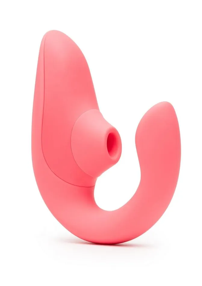 Womanizer Blend Rechargeable Silicone Vibrator with Clitoral Stimulator Vibrant Womanizer Female Sex Toys