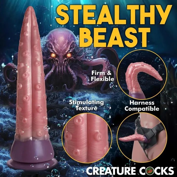 Xr LLC Dildos Creature Cocks Octoprobe Tentacle Silicone Dildo