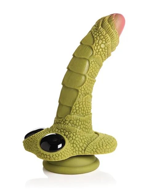 Xr LLC Dildos Creature Cocks Swamp Monster Scaly Silicone Dildo Green