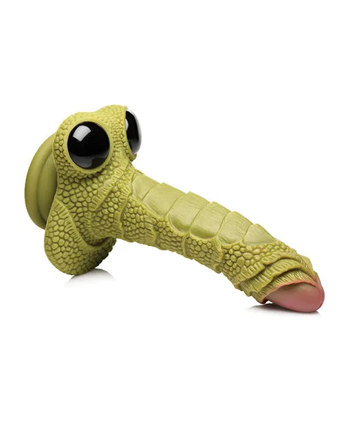 Xr LLC Dildos Creature Cocks Swamp Monster Scaly Silicone Dildo Green