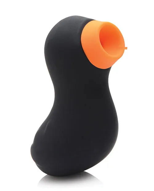 Xr LLC Inmi Shegasm Sucky Ducky Silicone Clitoral Stimulator Black Female Sex Toys