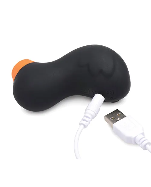 Xr LLC Inmi Shegasm Sucky Ducky Silicone Clitoral Stimulator Black Female Sex Toys